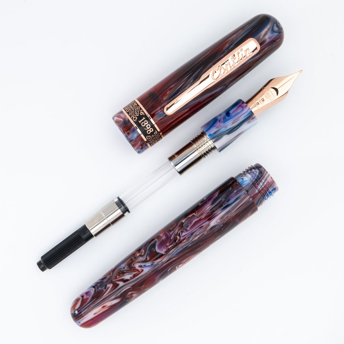 Conklin 1898 Fountain Pen Misto Resin Purple