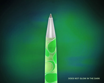 Tornado™ Acrylic Cosmic Swirl Green & White Rollerball Pen
