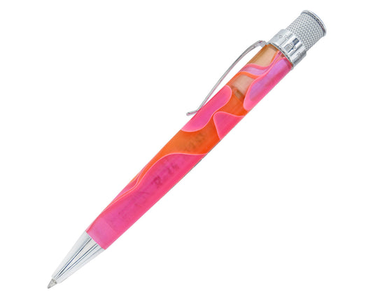Tornado™ Acrylic Cosmic Swirl Pink & Orange Rollerball Pen
