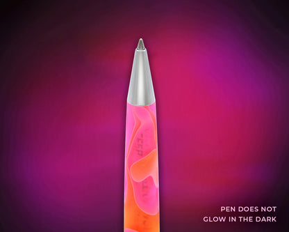 Tornado™ Acrylic Cosmic Swirl Pink & Orange Rollerball Pen