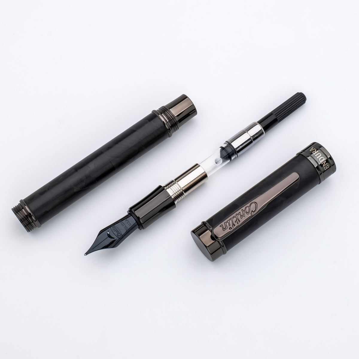Conklin Endura Forged Carbon Fountain Pen