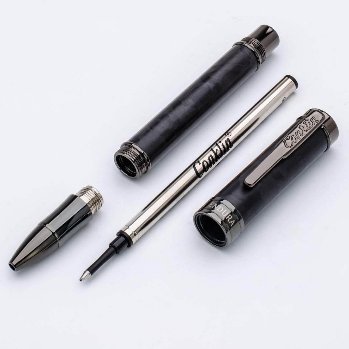 Conklin Endura Forged Carbon Rollerball Pen