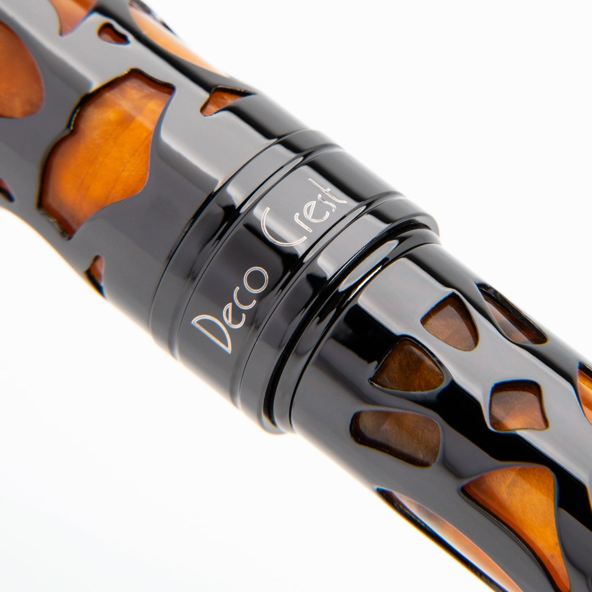Conklin Endura Deco Crest Rollerball Pen Orange