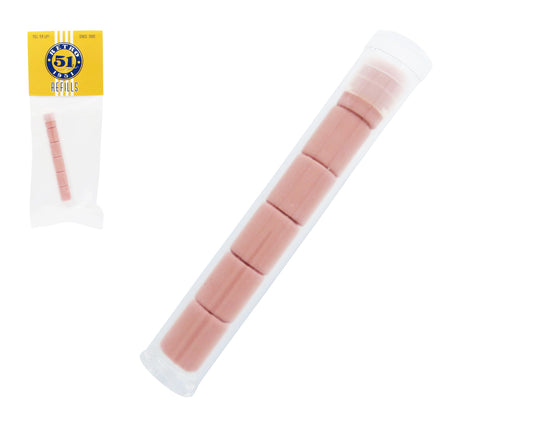 Pink Tornado™ Pencil Erasers 6pk