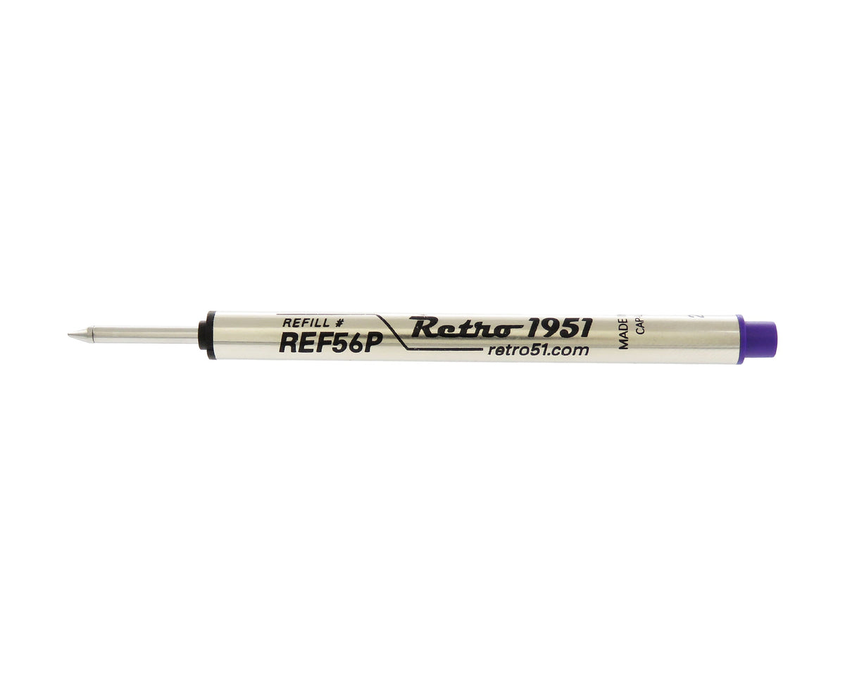 Purple Capless Rollerball Refill 3pk