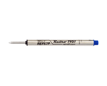 Blue Capless Rollerball Refill 3pk