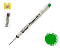 Green Capless Rollerball Refill 3pk