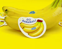 'Go Bananas' Sticker