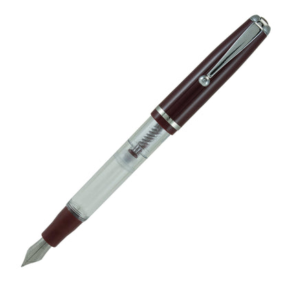 Stipula Splash V-Flex Piston Bordeaux Fountain Pen
