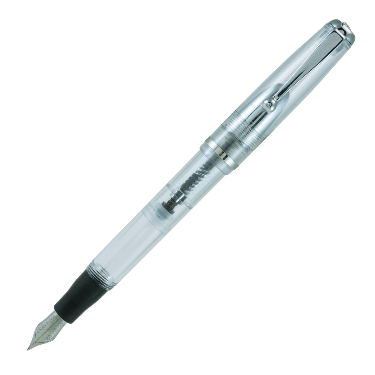 Stipula Splash V-Flex Piston Crystal Clear Fountain Pen