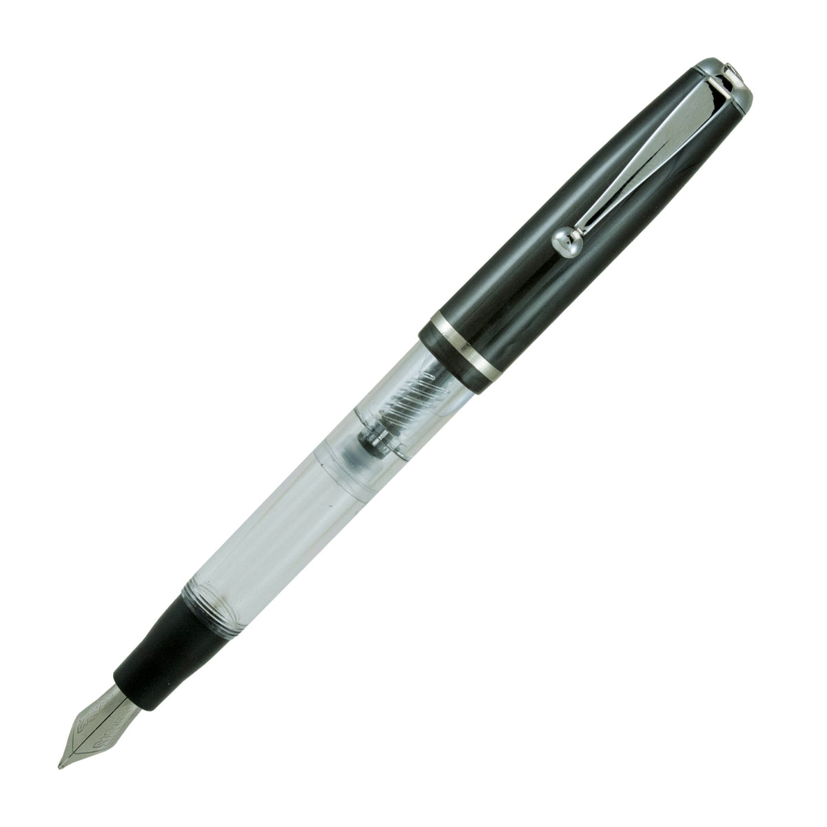Stipula Splash V-Flex Piston Slate Grey Fountain Pen