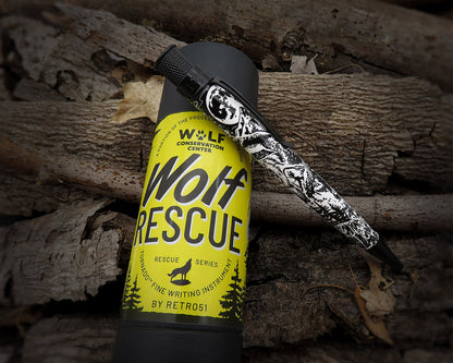 Tornado™ Rescue - Wolf Rescue GID Ballpoint Pen