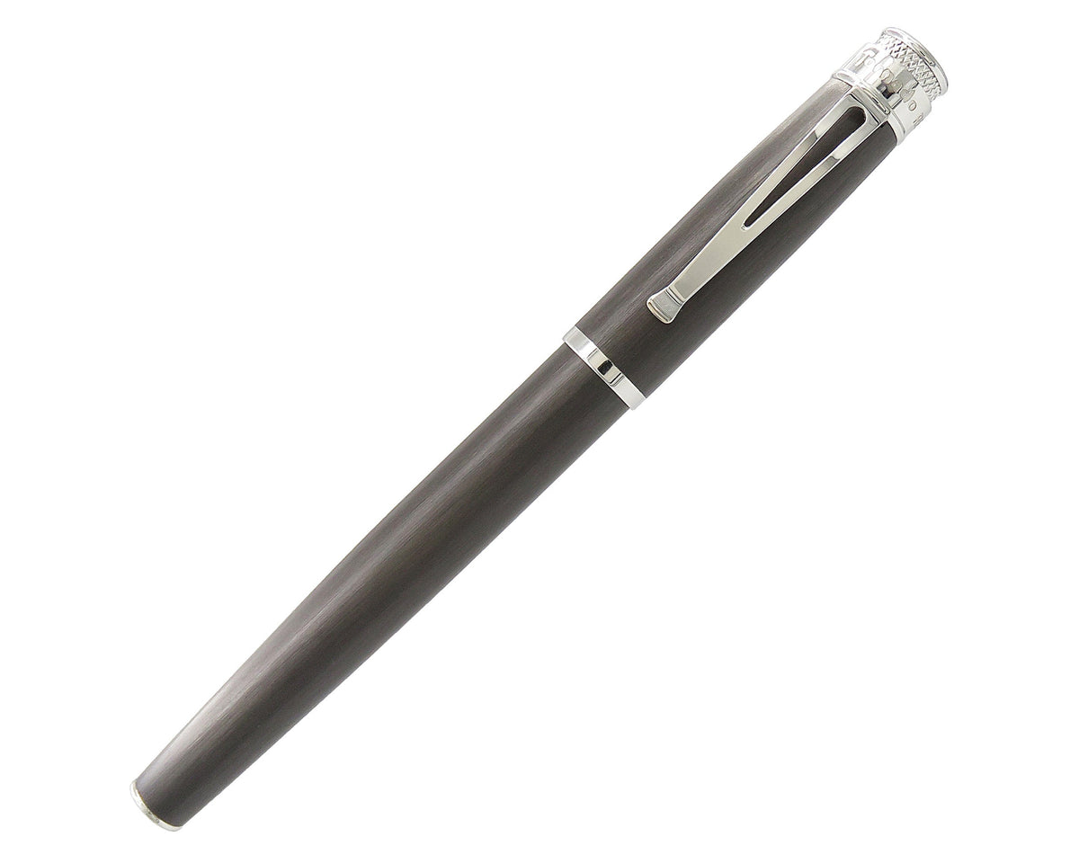 Tornado™ Platinum Executive  - Black Nickel Fountain Pen