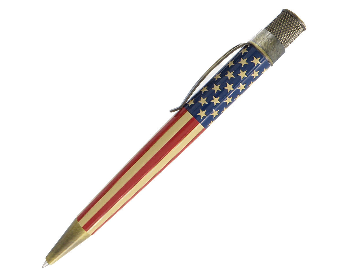 Tornado™ Vintage Metalsmith - Tribute 250 Flag Rollerball