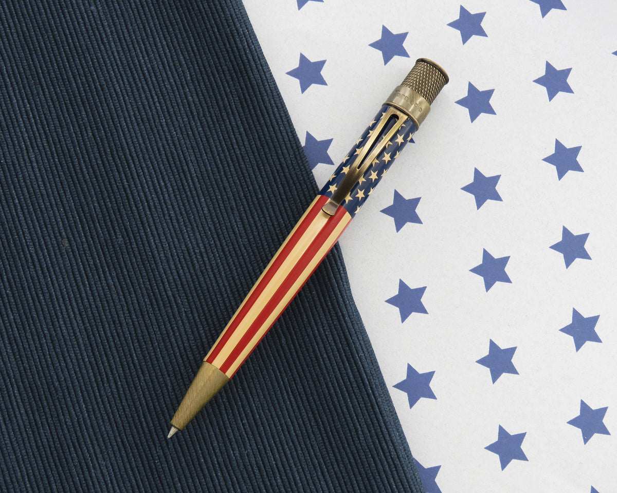 Tornado™ Vintage Metalsmith - Tribute 250 Flag Rollerball