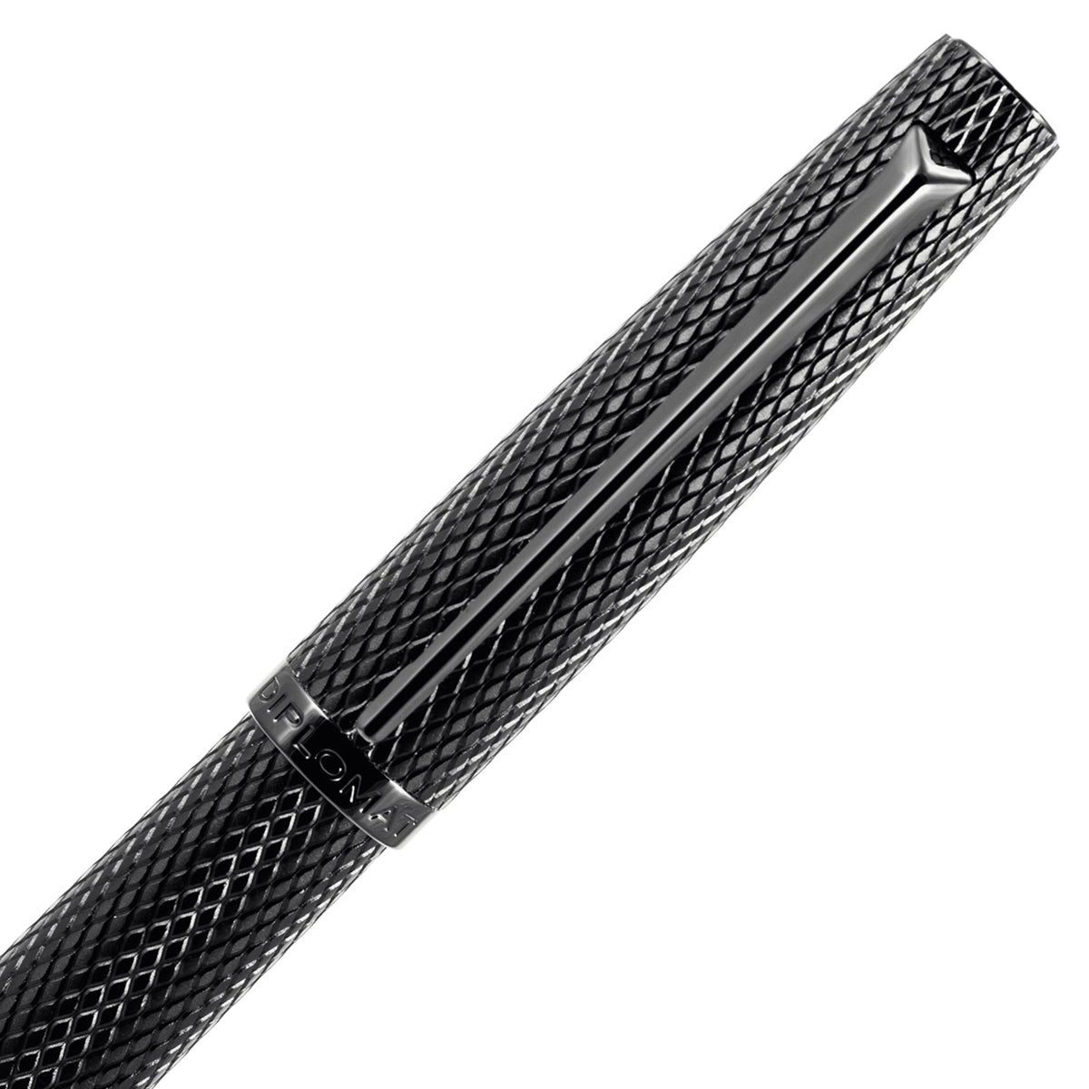 Diplomat Viper Black Rollerball Pen