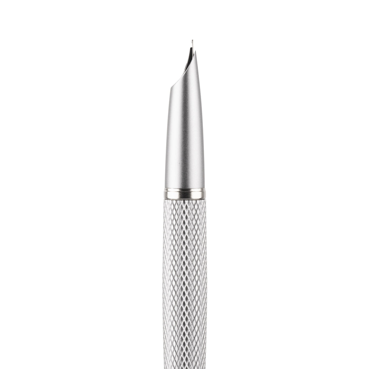 Diplomat Viper Silver Guilloche Fountain Pen Fine/Medium Nib